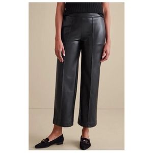 Soft Surroundings Black Wide Leg Pants